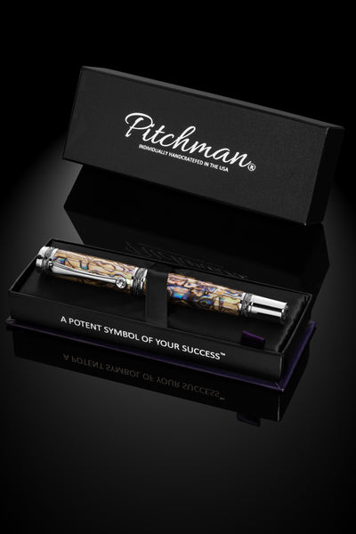 Signature Gift Wrapping | Pitchman Tycoon Tan Fountain Pen