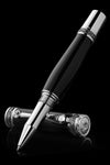 Tycoon Lustrous Black Rollerball Pen